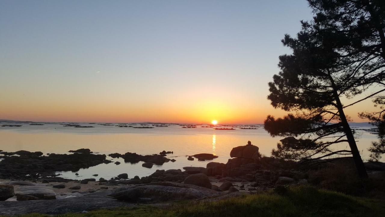 Apartamento A Laxe A Illa de Arousa Exterior foto